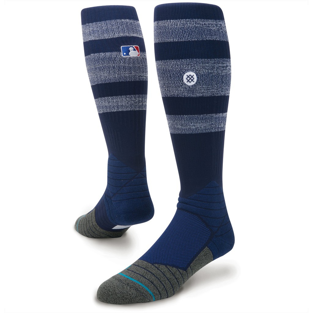 STANCE 美國大聯盟 MLB DIAMOND PRO OTC 藍條紋職業棒球襪 專業運動襪 襪子 籃球 NBA