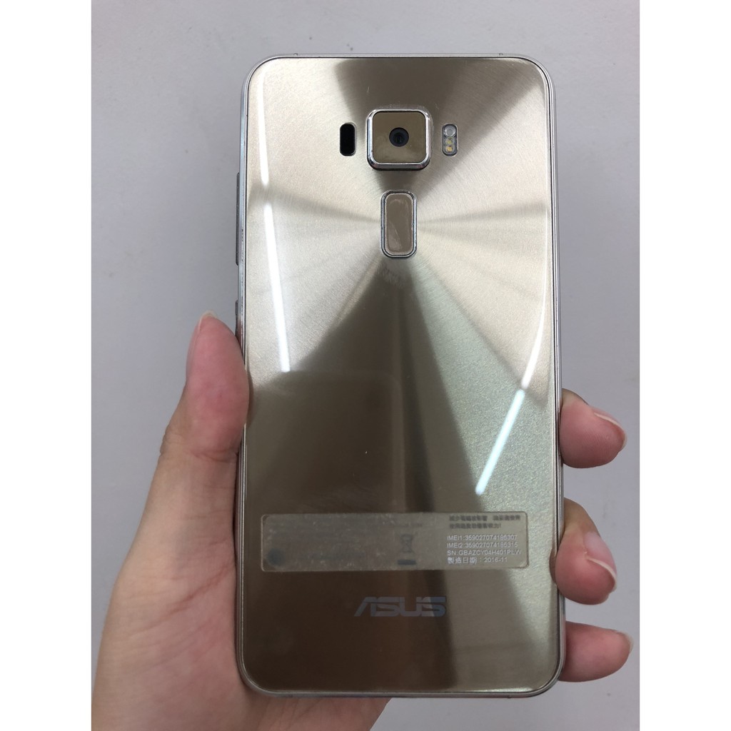 贈送行動電源ZE520KL  ASUS Zenfone3 ZE520KL 3+32GB 中古機 二手美機