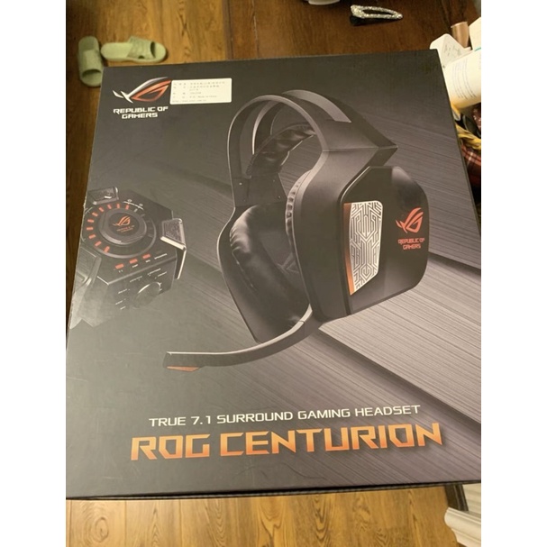 ASUS ROG Centurion 7.1聲道 百夫長 旗艦級 遊戲耳麥 自帶音效卡 99新