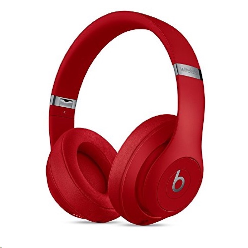 Beats Studio 3 Wireless Headphone 頭戴式耳機大紅色全新商品