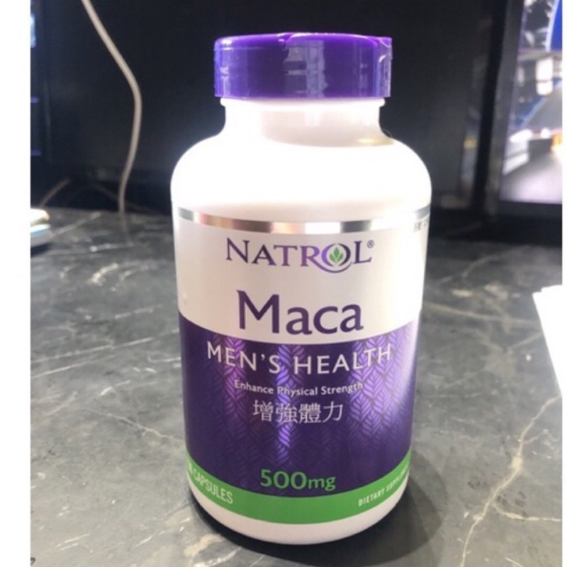 Natrol 瑪卡130粒 Natrol Maca 500 mg 好市多代購男性保健食品