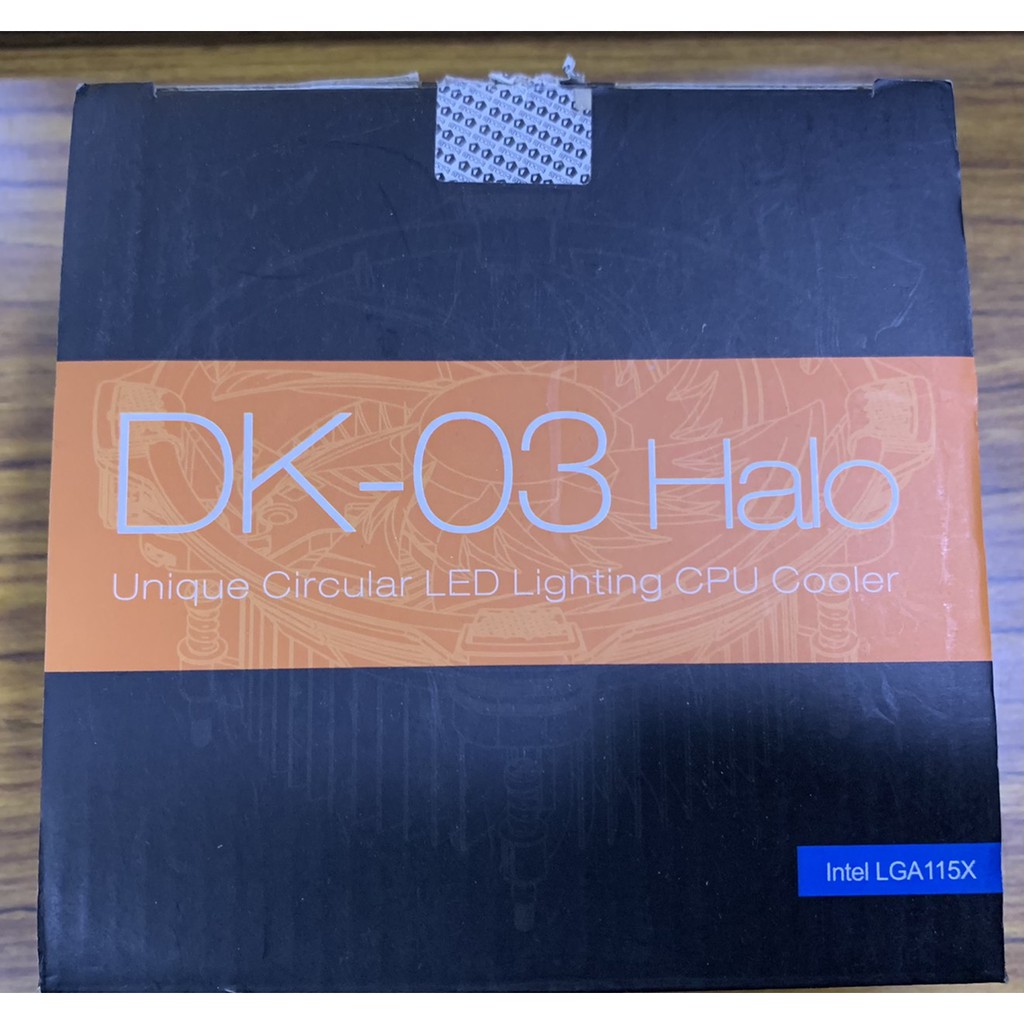 點子電腦☆北投@ 庫存品 ID-COOLING DK-03 Halo 桌上型PC下吹式靜音CPU散熱器