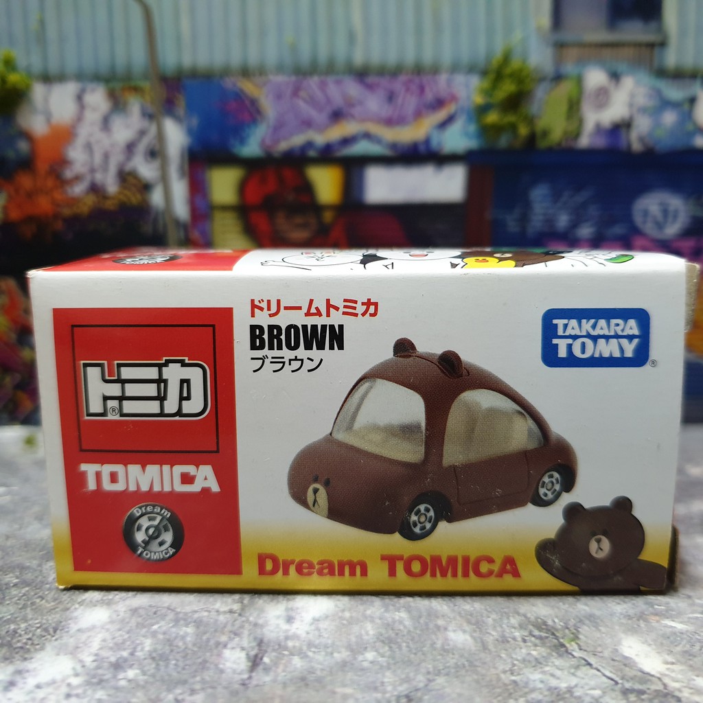 TOMICA Line 熊大 Brown DREAM TOMICA