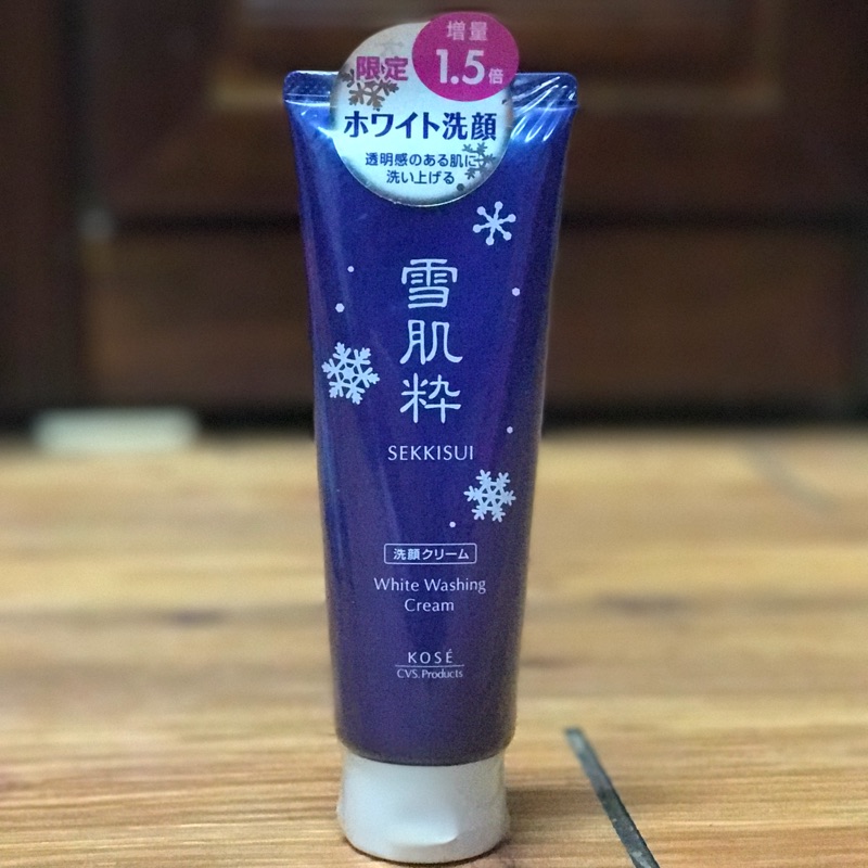 現貨～日本KOSE 高絲 雪肌粹洗面乳120g 雪花限定版