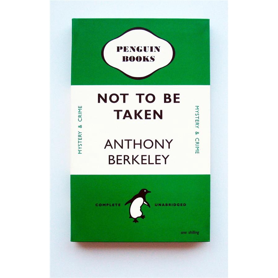 Penguin Notebook/ A5/ Not to Be Taken eslite誠品