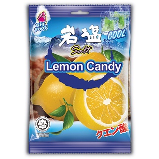 馬來西亞 HIMALAYA Salt Lemon Candy Cool 薄荷岩鹽檸檬糖 138g