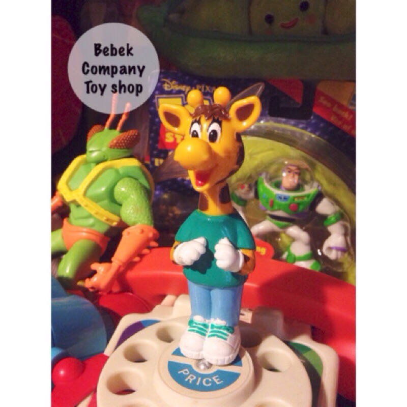 90s 絕版toys R Us Geoffrey The Giraffe Figure 玩具反斗城長頸鹿公仔 蝦皮購物