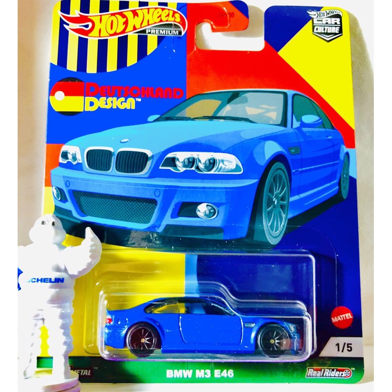 🔥免運Hot Wheels 風火輪🔥汽車文化 CULTURE 寶馬 BMW M3 E46 藍🉑️自取