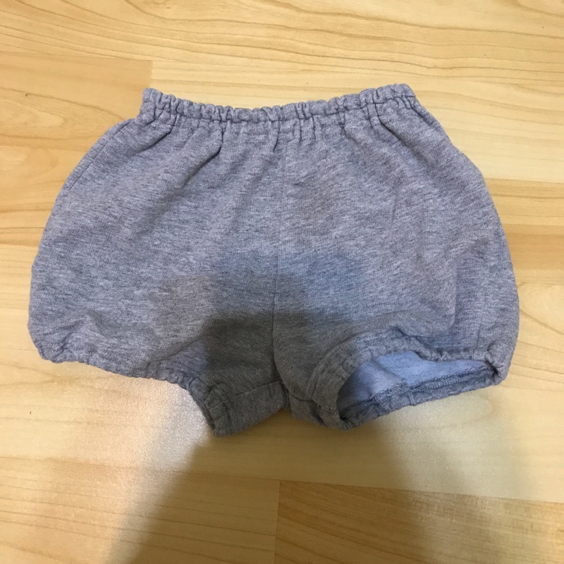 無印良品灰色小童燈籠褲（尺寸：100cm)