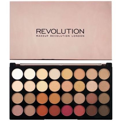 【預購】Makeup Revolution 32色酒紅色眼影盤