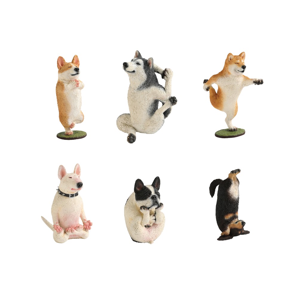 研達yendar 朝隈俊男animal Life 狗瑜珈大師 8入 中盒 日版 Sp 蝦皮購物