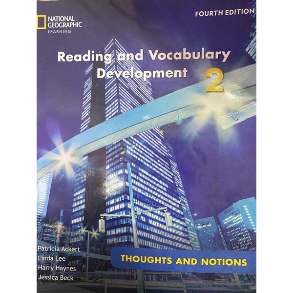 Reading and Vocabulary Development 2