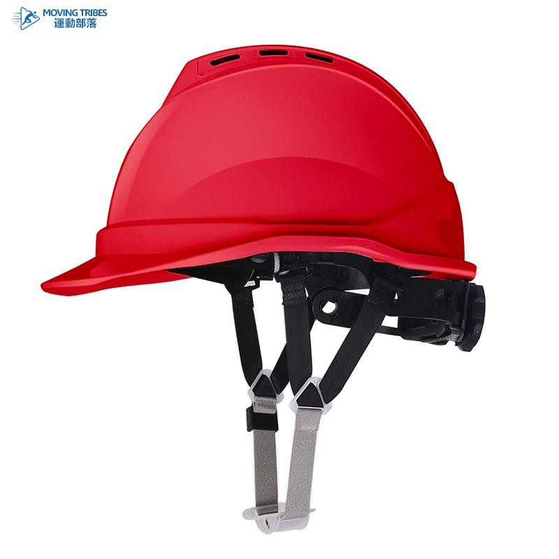 安全帽 ABS安全帽工地建筑頭盔透氣下巴帶國標領導男施工印刷定制logo