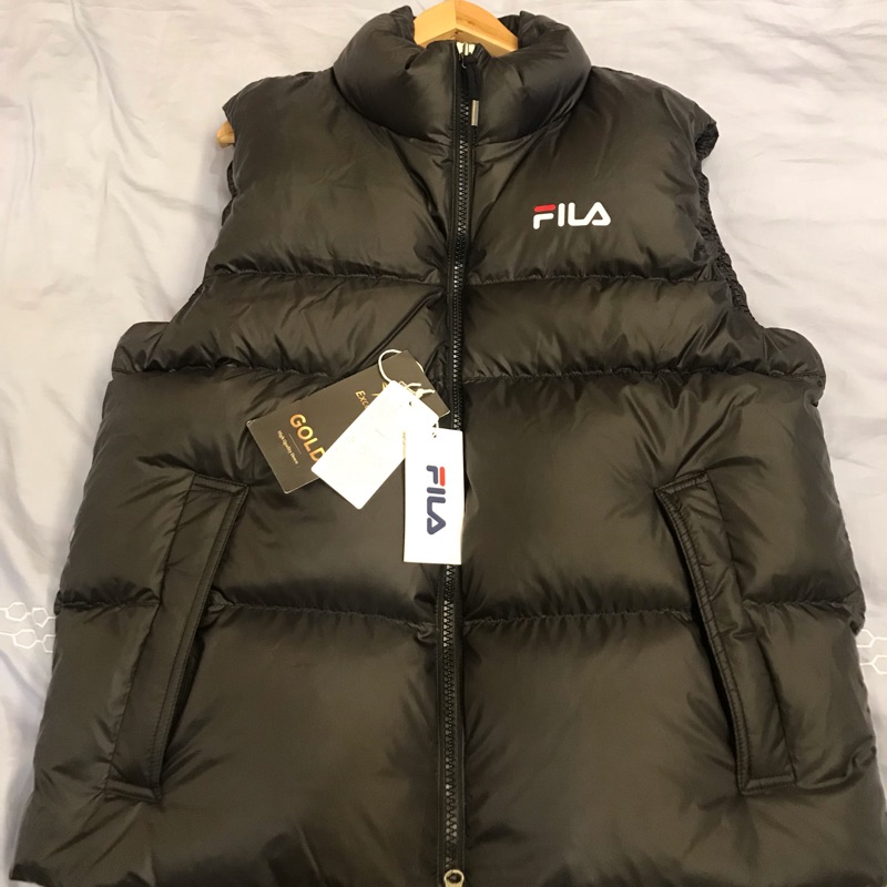 FILA 羽絨背心 外套 韓國