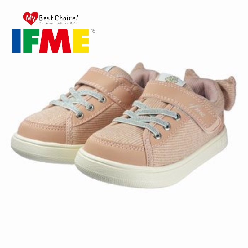 [現貨]IFME-盟娃系列 粉嫩黃金-粉金 日本機能童鞋 原廠公司貨 運動鞋 布鞋 休閒鞋