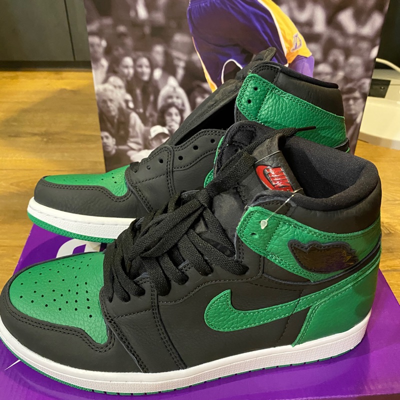 Nike air Jordan 1 pine green 555088-302 公司貨 US10 余文樂 綠腳趾