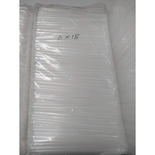 樂樂圍裙屋204C【單支包 透明 斜口吸管 臺灣 18CM 1公斤】獨立包裝 塑膠吸管 包套吸管 飲料 冷飲 波霸