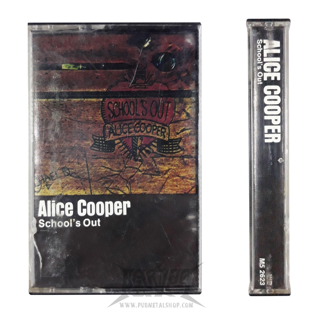 Alice Cooper-School's Out 老懷舊錄音帶 音樂卡帶 重金屬樂團 搖滾
