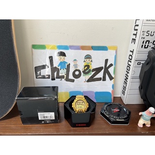 ［CHLOE ZK］G-SHOCK CASIO DW-6900GD-9 金色