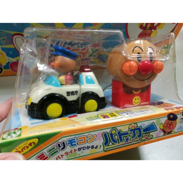 (客訂)絕版㊣麵包超人線控 操控 警車 警察車 車子 車車 玩具車 玩具 遙控車