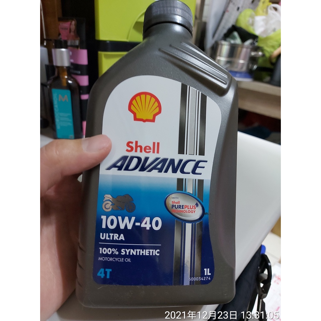 Shell ADVANCE ULTRA 4T 10W40 1L 機車 全合成 10W-40