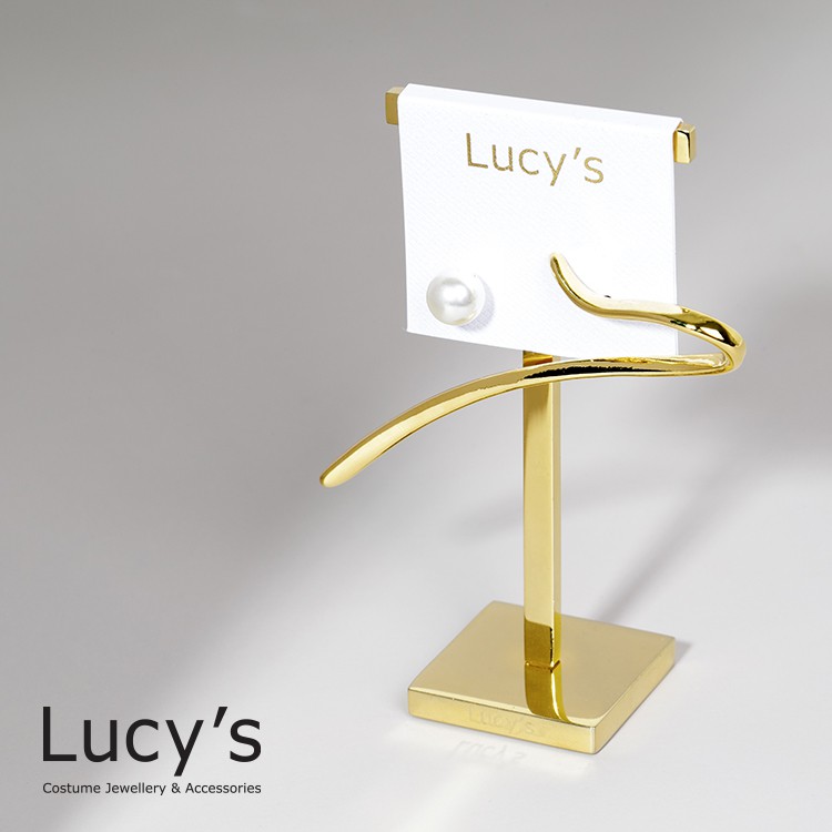 Lucy's 流線 耳環 (二色) (83035/83036)
