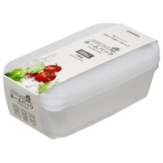 【旺旺來居家生活】NAKAYA 日本製多用途保鮮盒 800ML 2入組 可微波 密封盒 收納盒 食物保存盒 透明保鮮盒