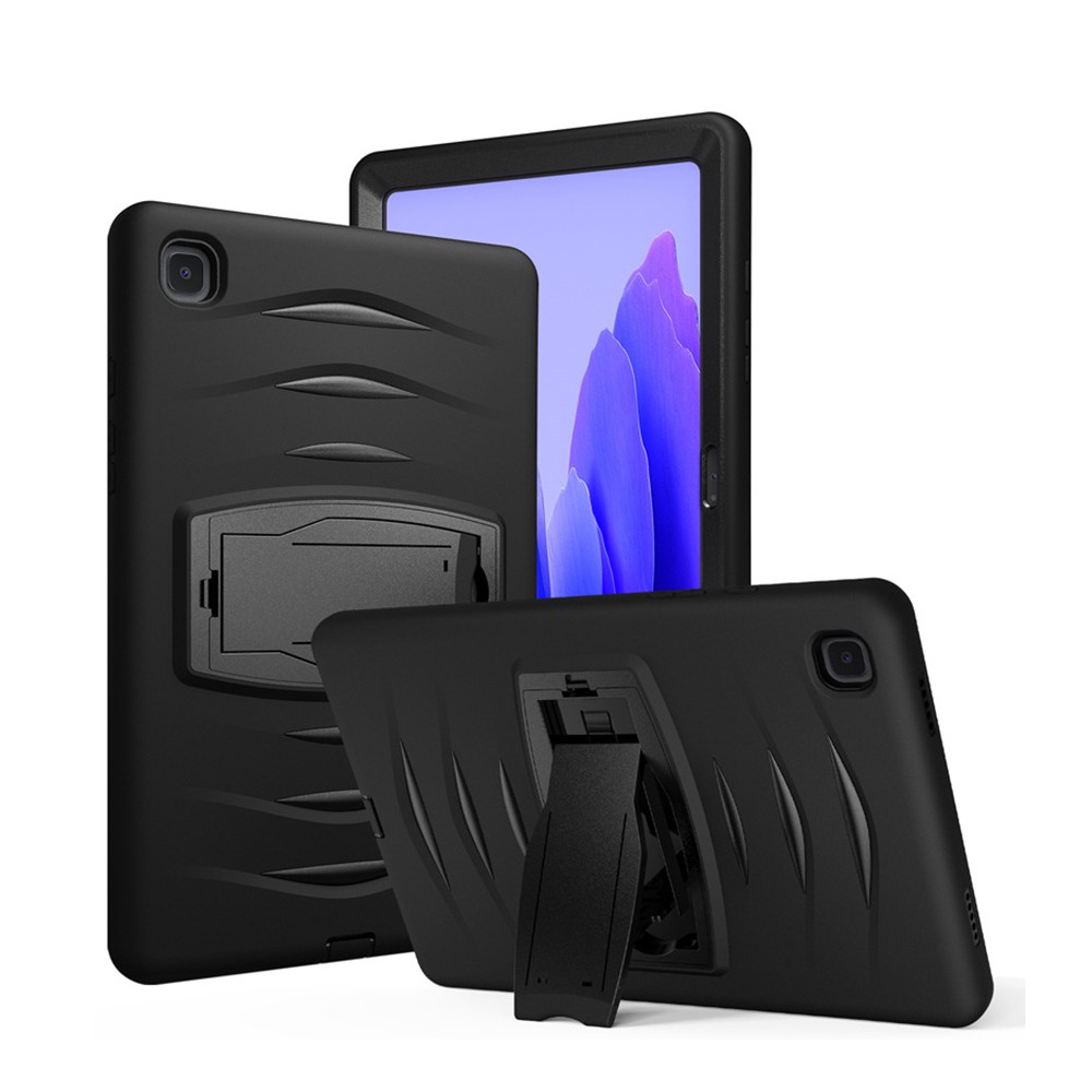 Samsung Galaxy Tab A 10.4 2020 雙層保護殼鎧甲盾軟硬殼背蓋平板支架保護殼防摔殼
