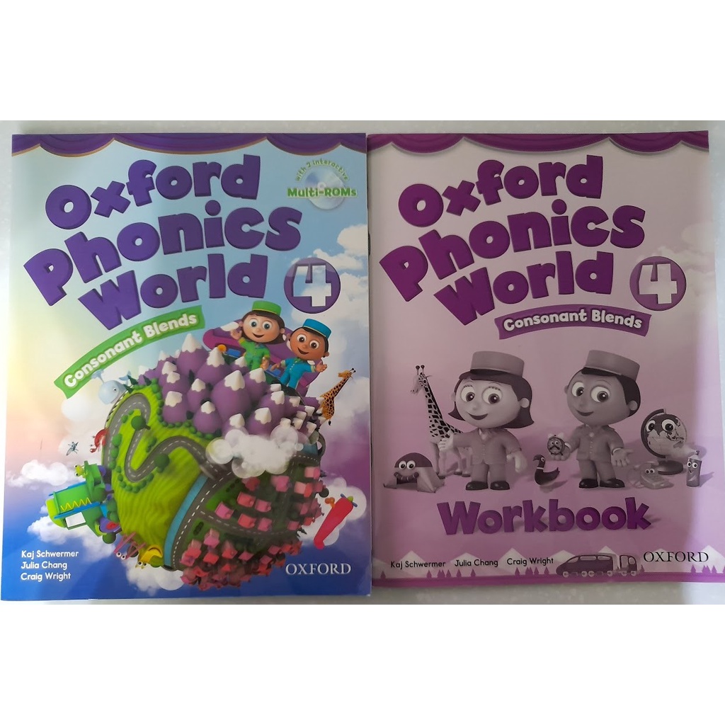 Oxford Phonics World Student Book 4(附2CD) + Workbook 4