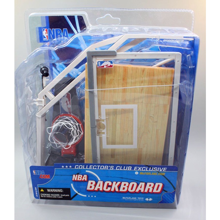 McFarlane Toys 麥法蘭 NBA BACKBOARD 籃板 籃框 籃球架 (全新未拆) 初版 絕版