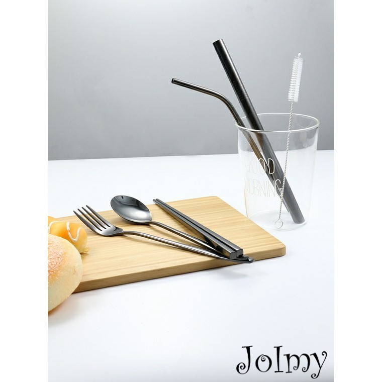 筷子 吸管 304食用級不銹鋼餐具組 刻