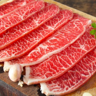 【大王牛肉】澳洲進口 和牛肉片 200g/盒 牛肉/牛排/原肉現切/牛肉片/肉片/原肉/豬肉片