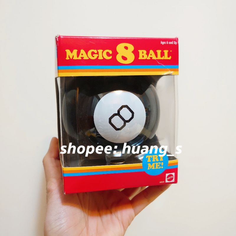 全新 現貨 美國 正版 美泰兒 magic ball magic 8 ball 魔術球 神奇8號球 玩具 占卜 道具