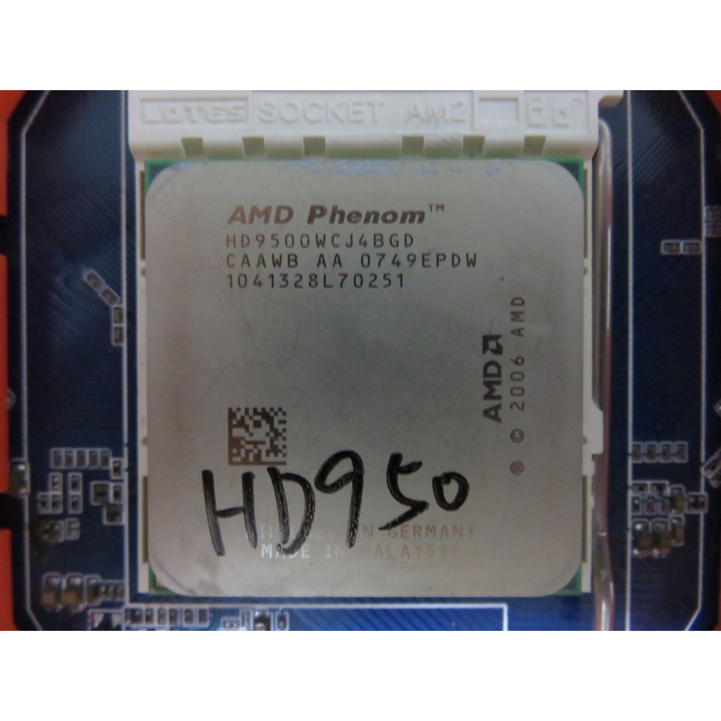 C Amd Cpu Phenom X4 9500 Hd9500wcj4bgd 2 2g Am2 四核心直購價180 蝦皮購物