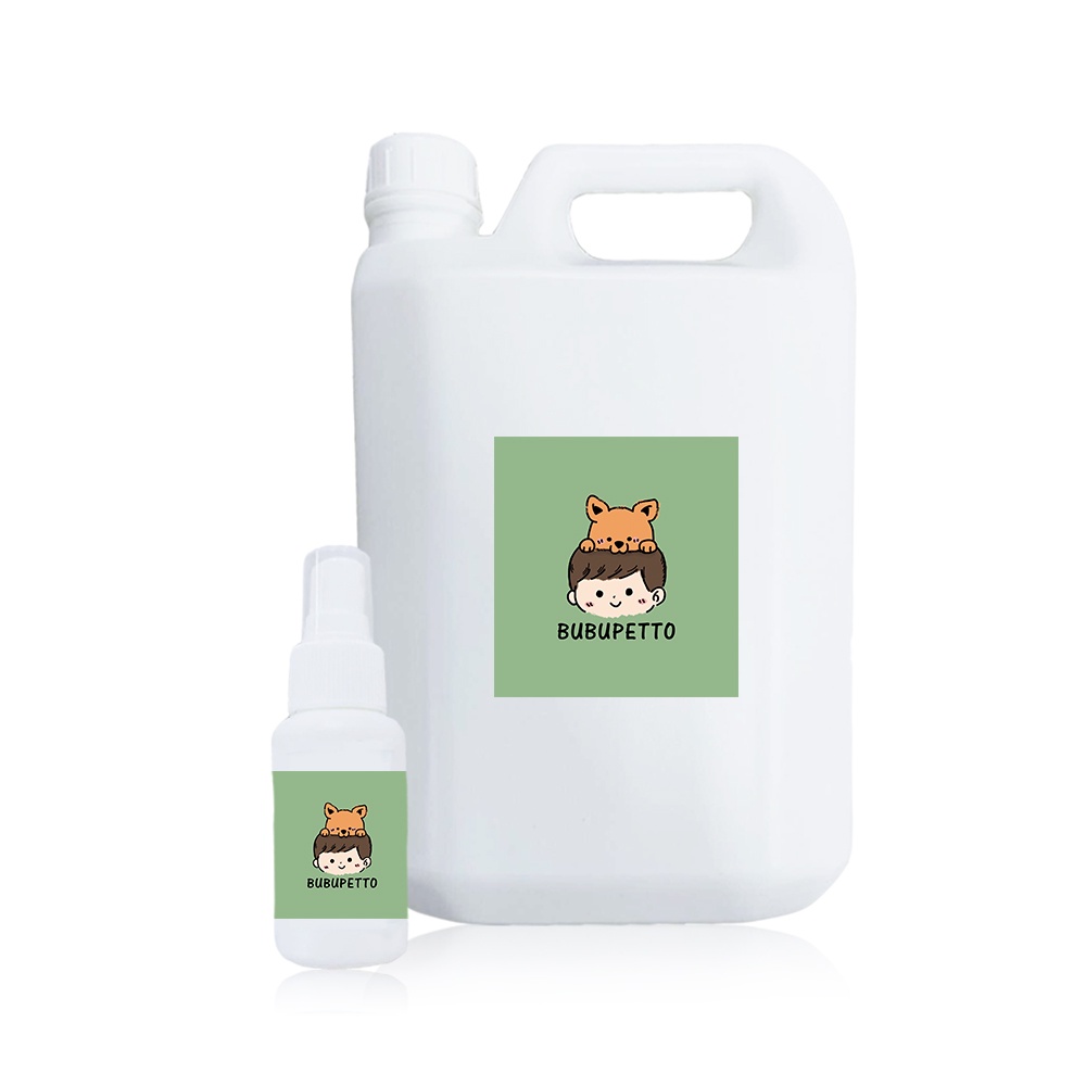 BUBUPETTO-毛小孩次氯酸水微酸性-超值補充瓶1瓶+噴霧隨身瓶1瓶