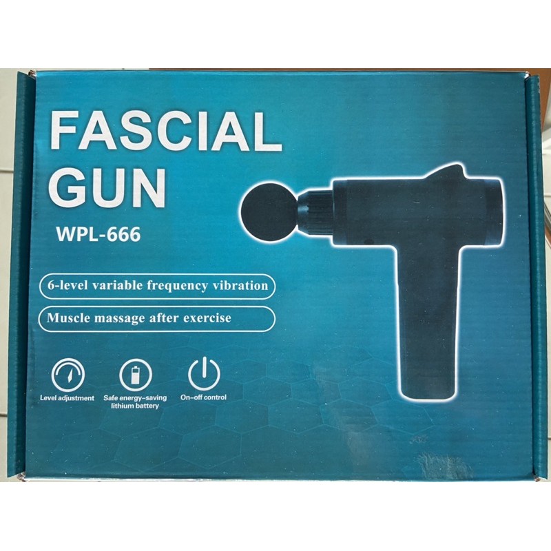 全新 超低價 Fascial GUN WPL-666 深層筋膜機、筋膜槍 健身按摩 舒緩壓力