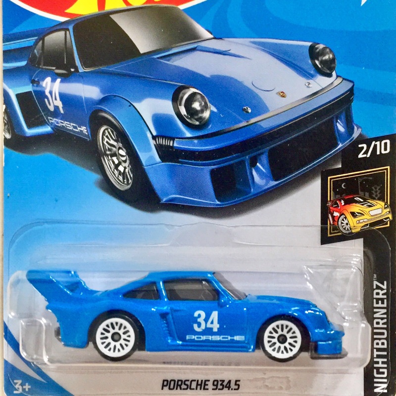HotWheels 風火輪 Porsche 保時捷 934.5 賽道版 藍色 934 911 GT3