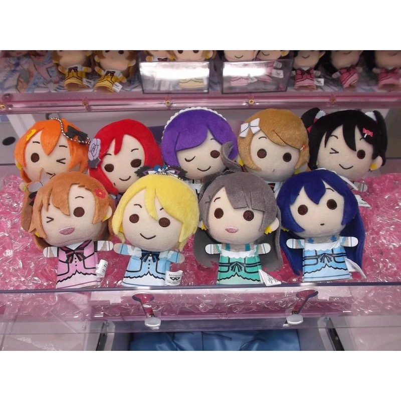 【日本正版專賣 現貨】BP BANPRESTO 代理版 景品 Love Live! 指套娃娃吊飾 共9款 可選