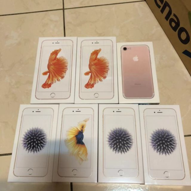 全新未拆iPhone6 32g金現貨3台