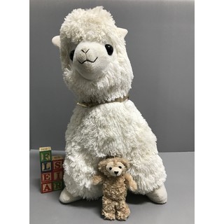 【FleaSir】出清特賣 超可愛 MIKIMOTO 白色羊駝 草泥馬 毛絨絨 娃娃/玩偶 D20