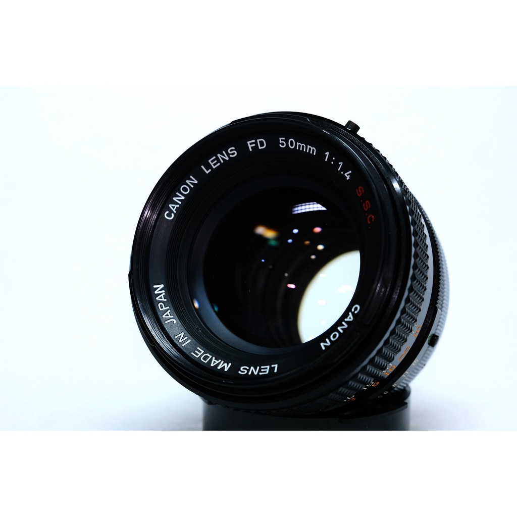 【杉日】Canon FD 50mm f/1.4 S.S.C. 手動定焦鏡頭 底片相機 135底片 AE-1 FT