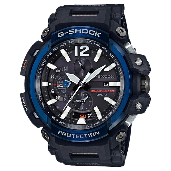 【CASIO】G-SHOCK 藍牙 x GPS x 電波 飛行錶-藍框 GPW-2000-1A2 台灣卡西歐保固一年