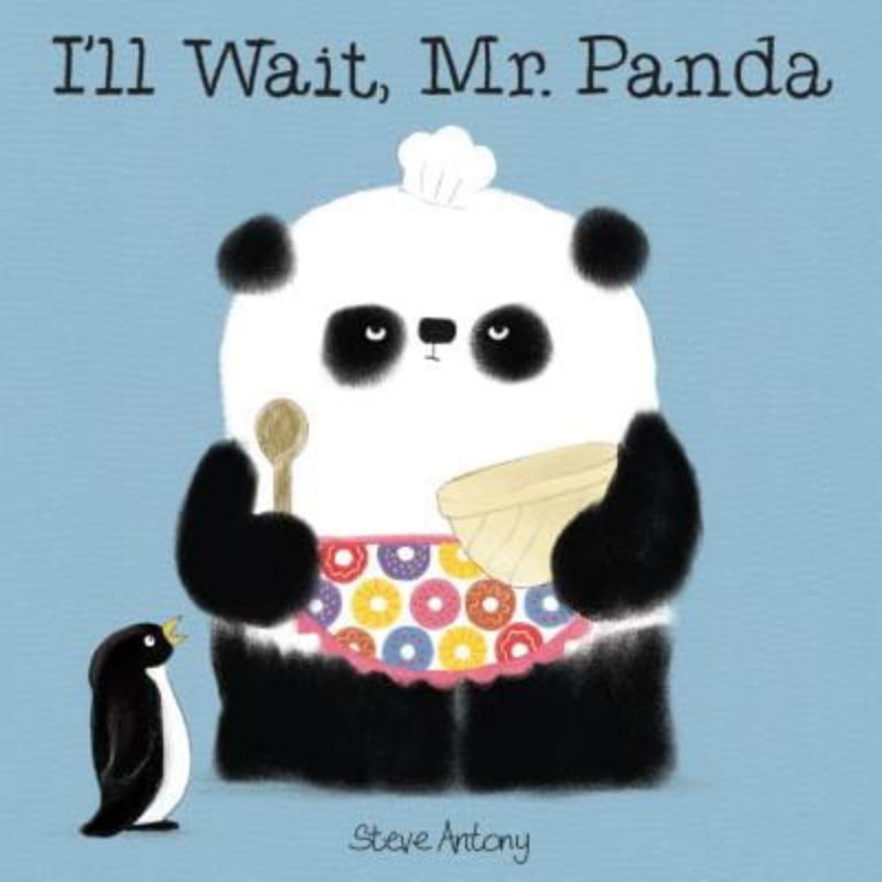 全新英語童書 I'll Wait, Mr. Panda  作者 Steve Antony 我願意等，熊貓先生