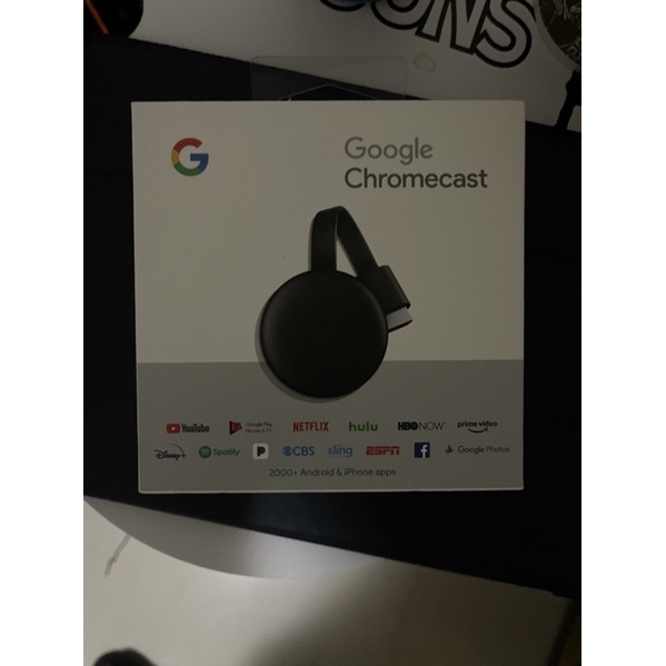 Google Chromecast第三代電視棒HDMI媒體串流播放器