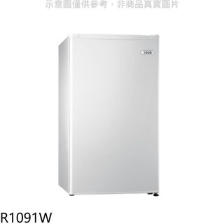 東元 99公升單門冰箱R1091W 大型配送