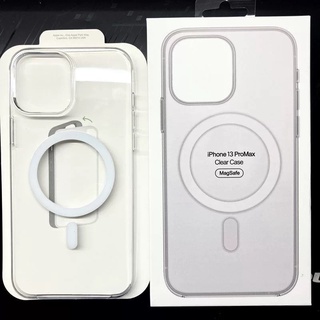 適用於 iPhone 13 13 Pro 12 ProMax 磁性動畫透明的 Magsafe 保護殼