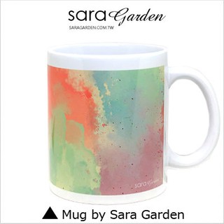 客製化 馬克杯 陶瓷杯 水彩 Color 暈染 Sara Garden