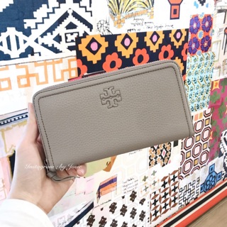 【預購】美國代購 Tory Burch TB 春夏新品 皮革 三層 拉鍊 長夾