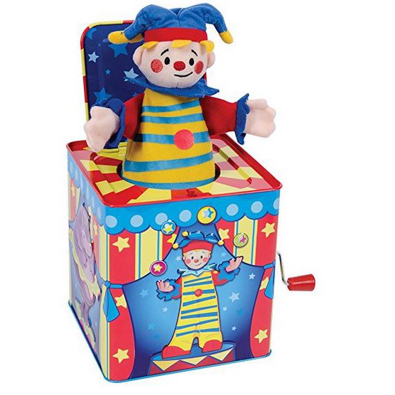 Jack In The Box 手搖音樂盒彈跳玩具 蝦皮購物