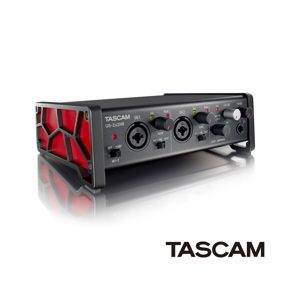TASCAM US 2x2HR USB Type-C 錄音介面 公司貨